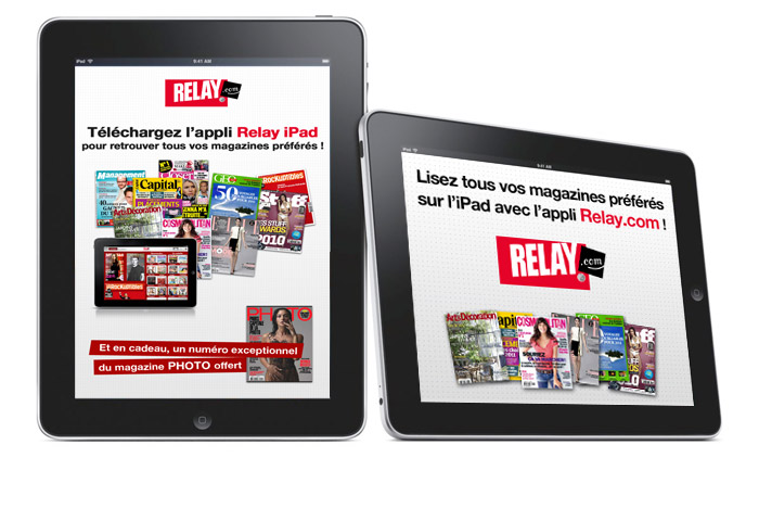Relay - Campagne ipad